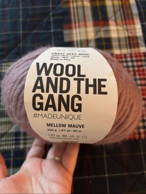 Wool and the Gang Mellow Mauve Crazy Sexy Wool - Mellow Mauve